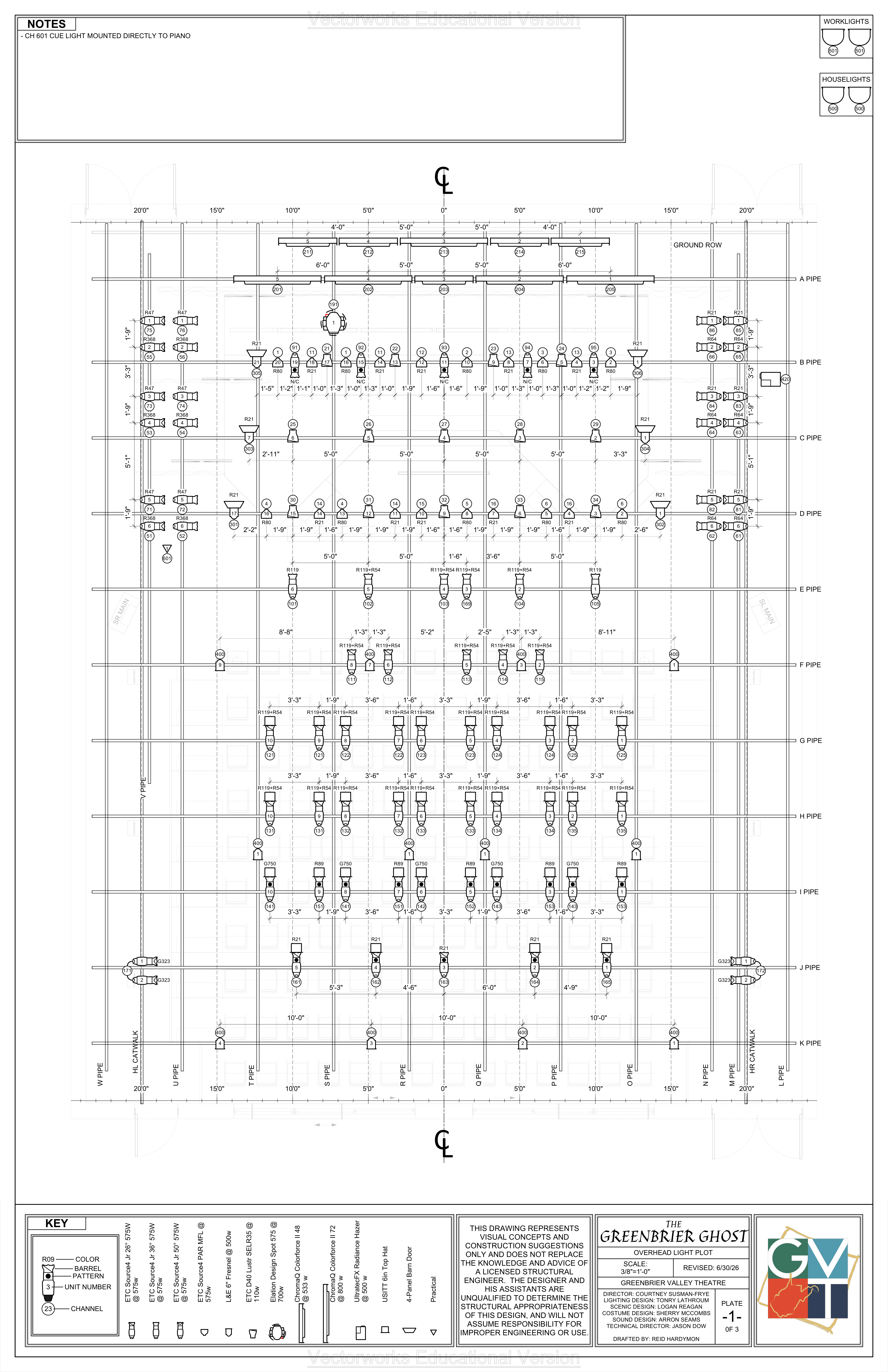 Light Plot